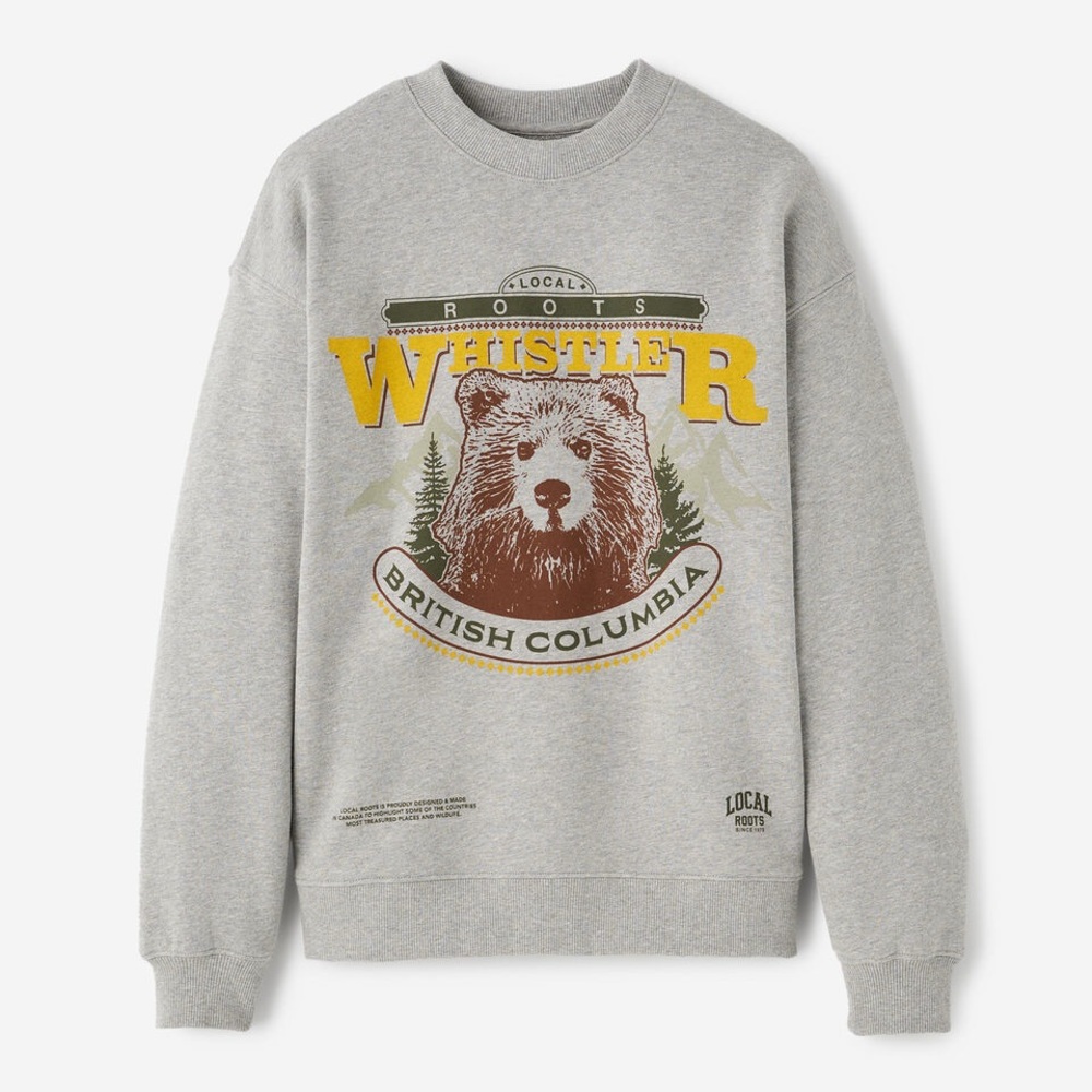 Roots Whistler BC Sweater Brand New With Tags